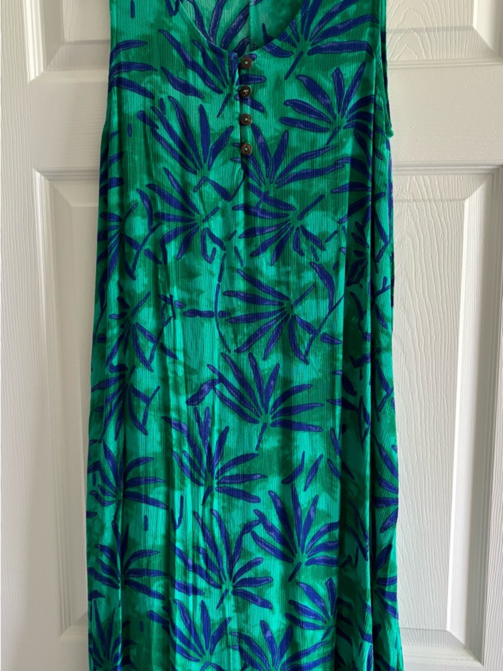 Colorful Kaktus Sleeveless Dress